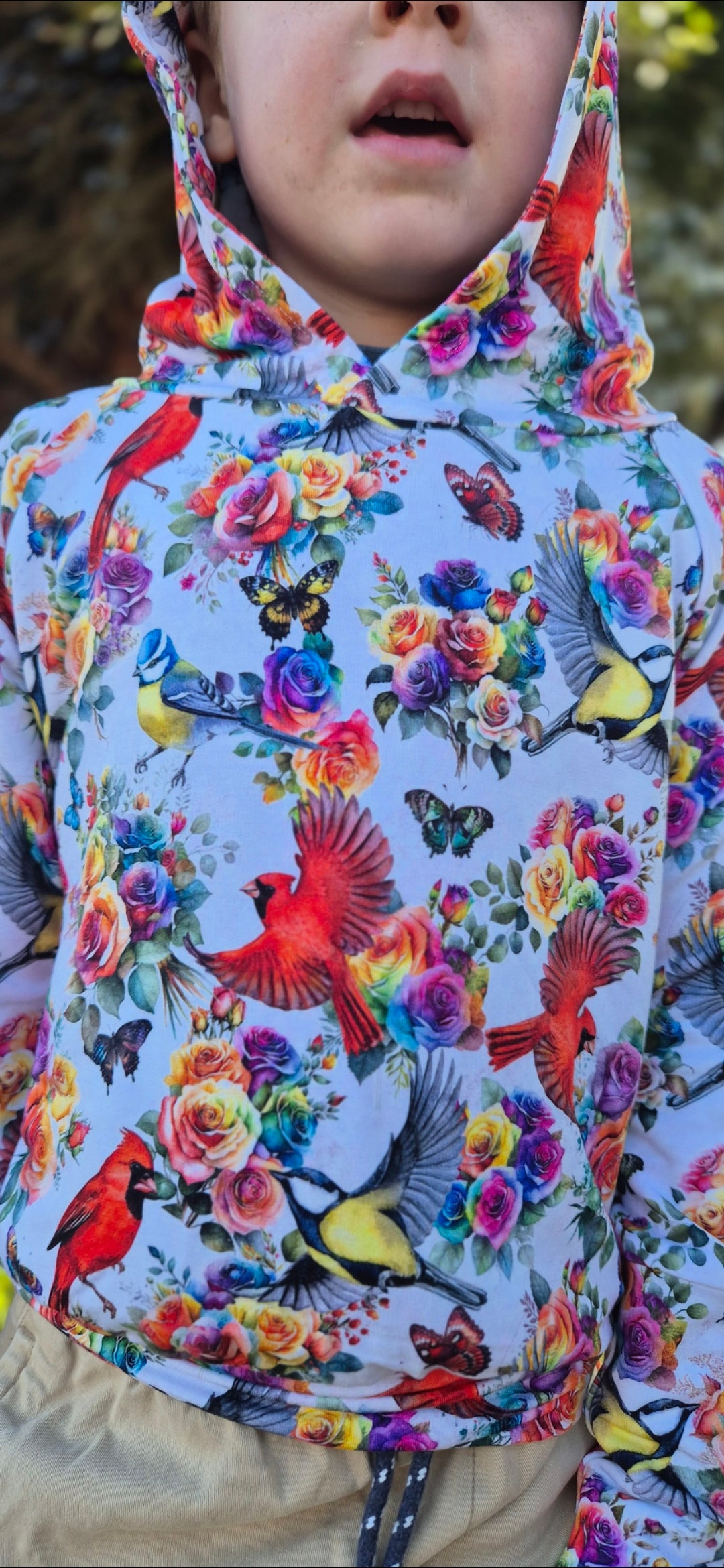 Rosey Feathers Handmade Hoodies