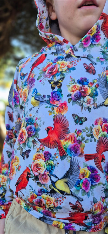 Rosey Feathers Handmade Hoodies
