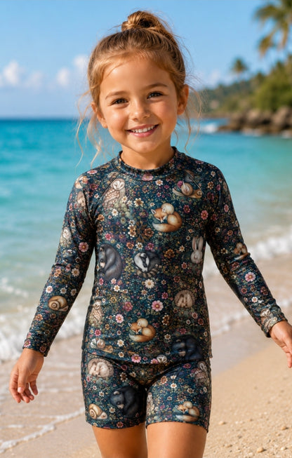 Hibernation Swim Rashie &amp; Shorts Set