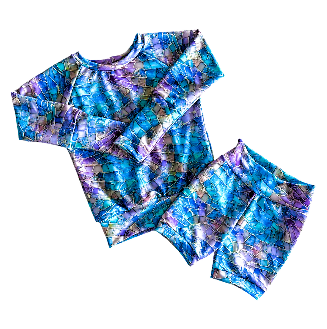 Pieces of Joy Swim Rashie &amp; Shorts Set