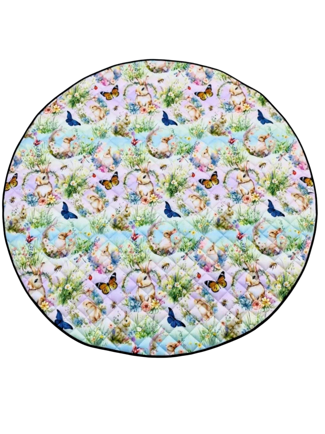 EveryBunny Blooms Plush Mat