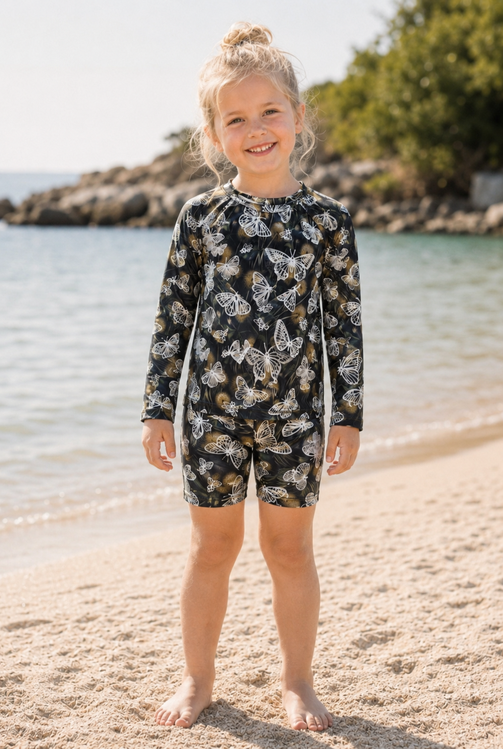 Wish N Wing Swim Rashie &amp; Shorts Set