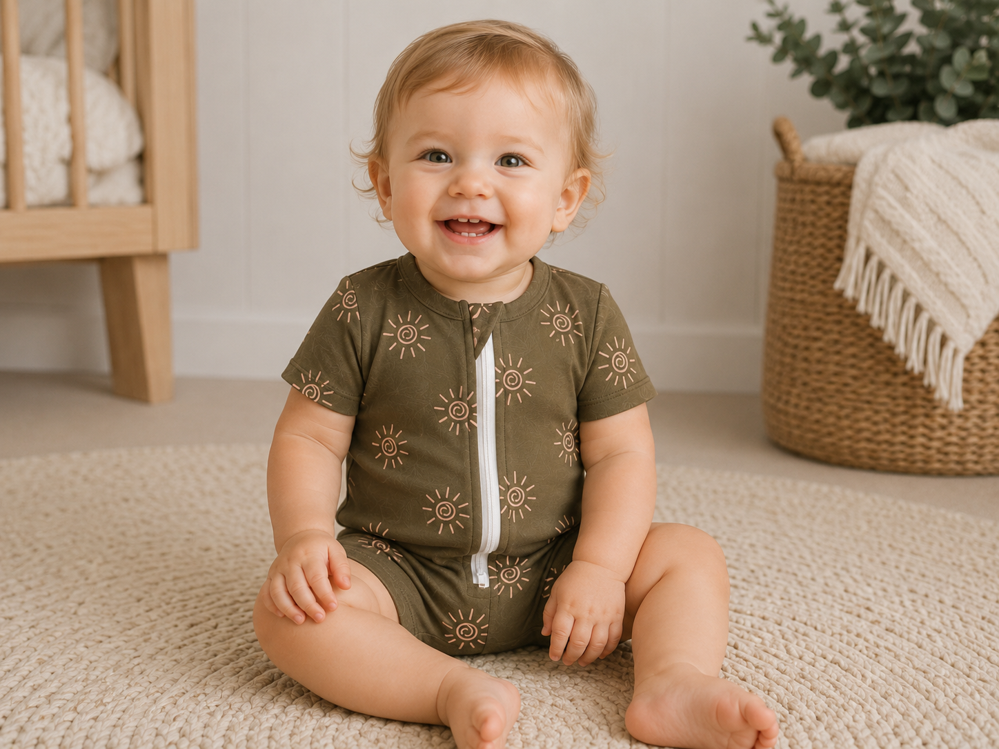 Sunwhere to Hide Handmade Romper