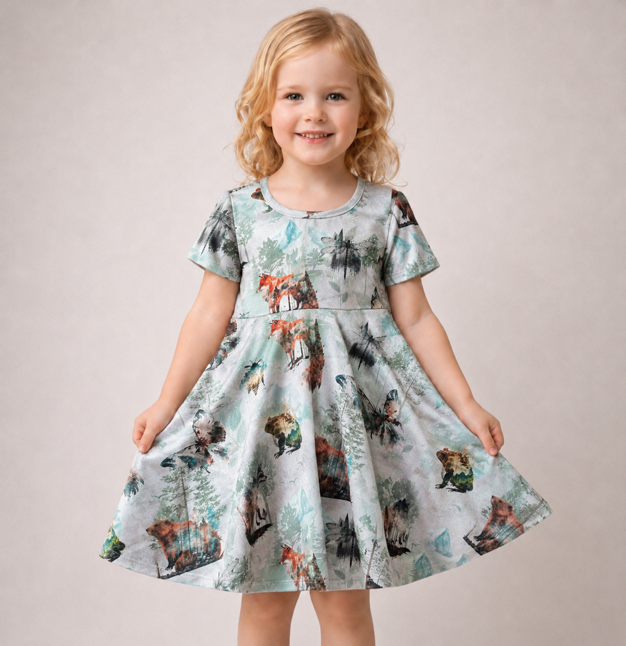 Tree-Mendous Handmade Dress
