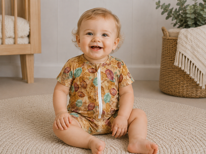 Falling into Nature Handmade Romper