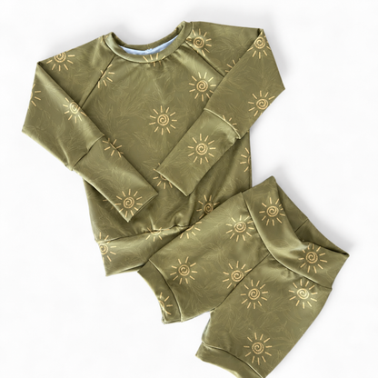 Sunwhere to Hide Swim Rashie &amp; Shorts Set