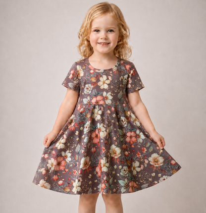 Petals of Wonder Handmade Dress
