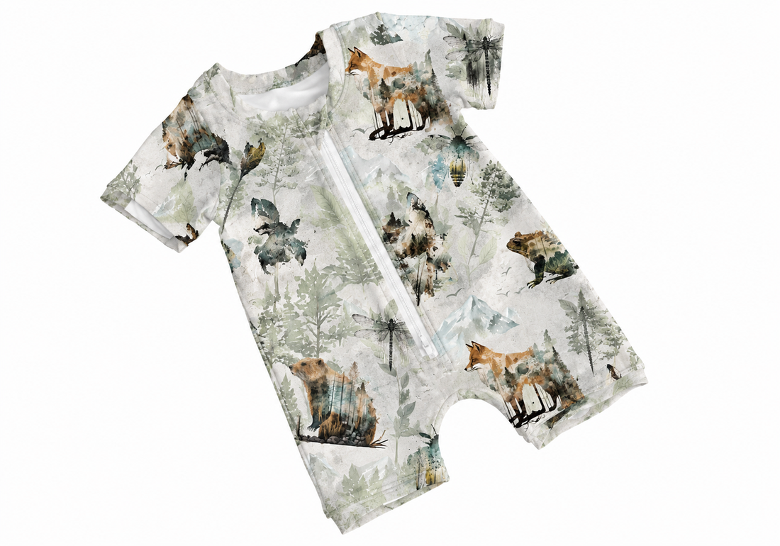 Tree-Mendous Handmade Romper