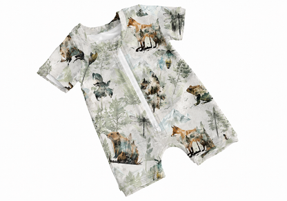 Tree-Mendous Handmade Romper