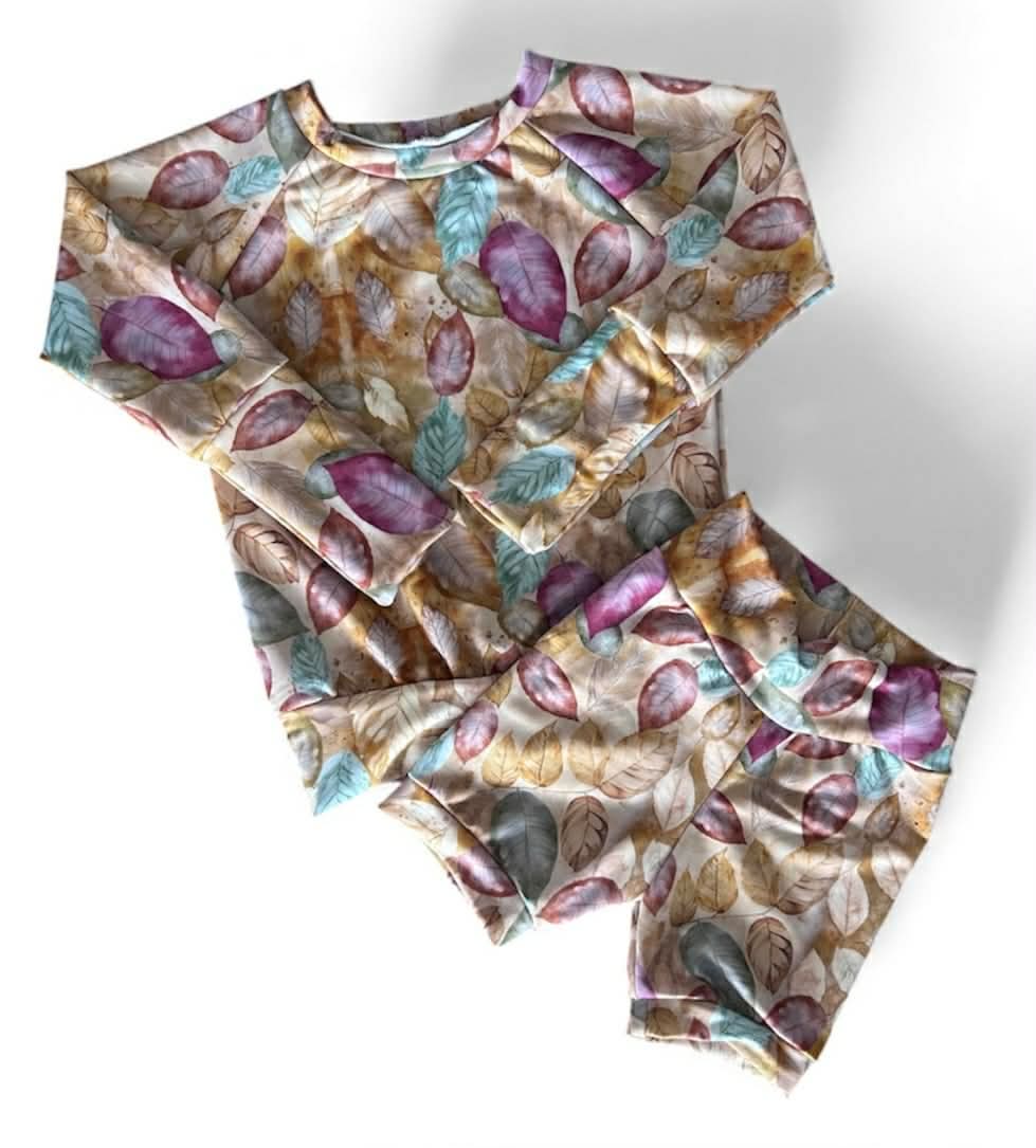Falling into Nature Swim Rashie &amp; Shorts Set