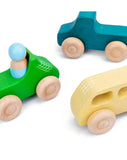 Morphing- Wooden Cars: Montessori Sensory Play