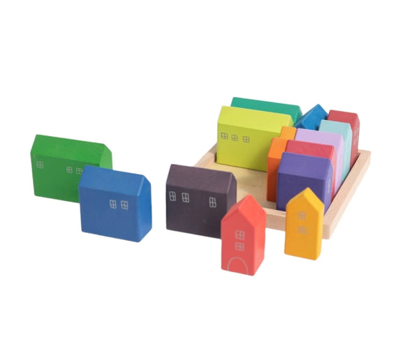 Morphing- Rainbow Houses
