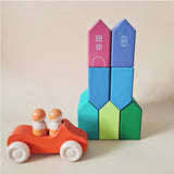 Morphing- Rainbow Houses