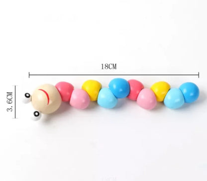 Morphing- Wooden Caterpillar/ Alligator