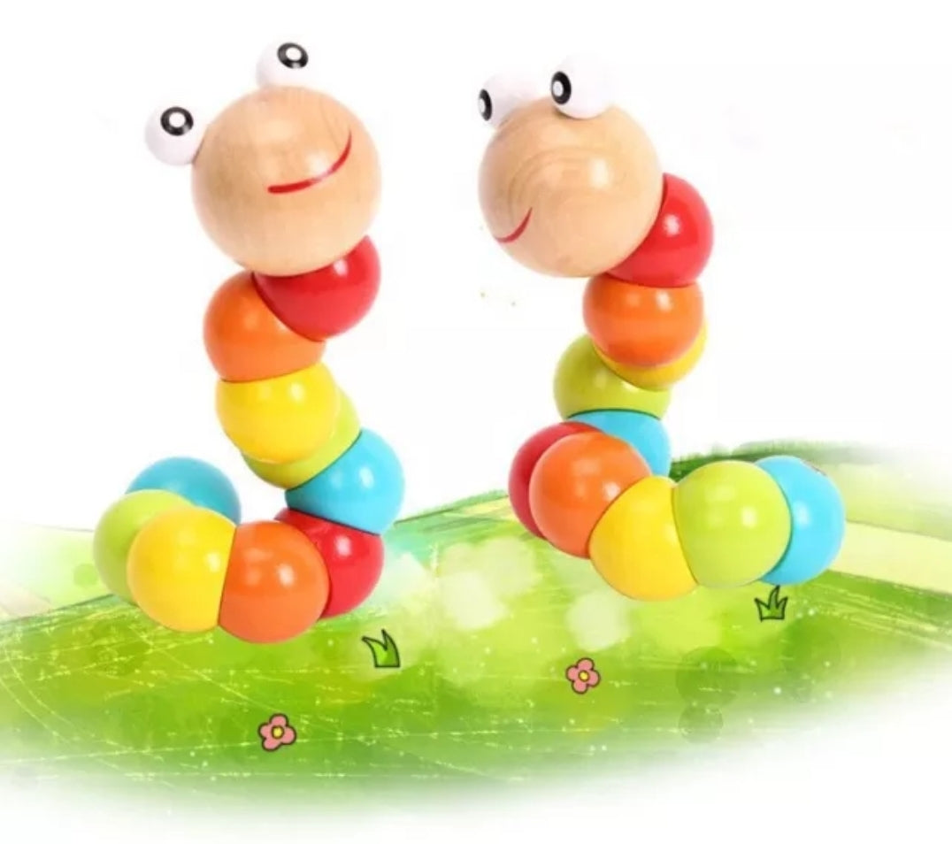 Morphing- Wooden Caterpillar/ Alligator