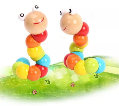 Morphing- Wooden Caterpillar/ Alligator