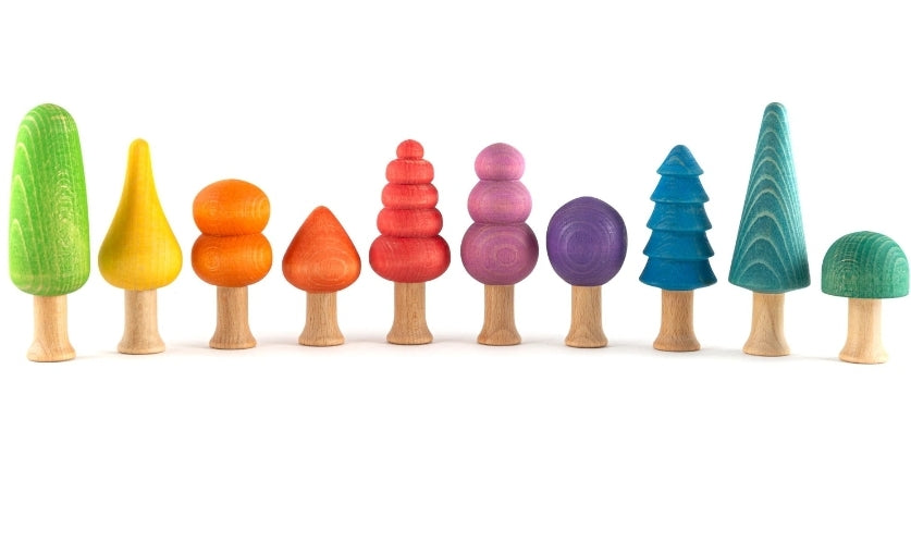 Morphing- Rainbow Trees (10pc)