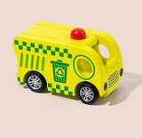Pull back Wooden Cars