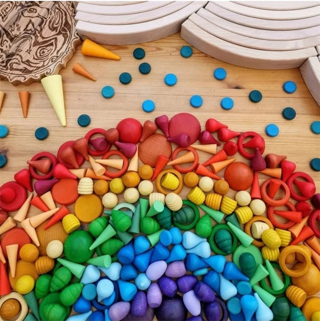 Mandala Sensory Loose Parts (252 pc)