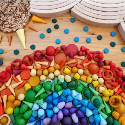 Mandala Sensory Loose Parts (252 pc)