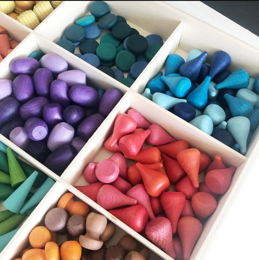 Mandala Sensory Loose Parts (252 pc)