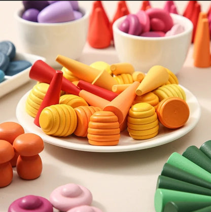 Mandala Sensory Loose Parts (252 pc)