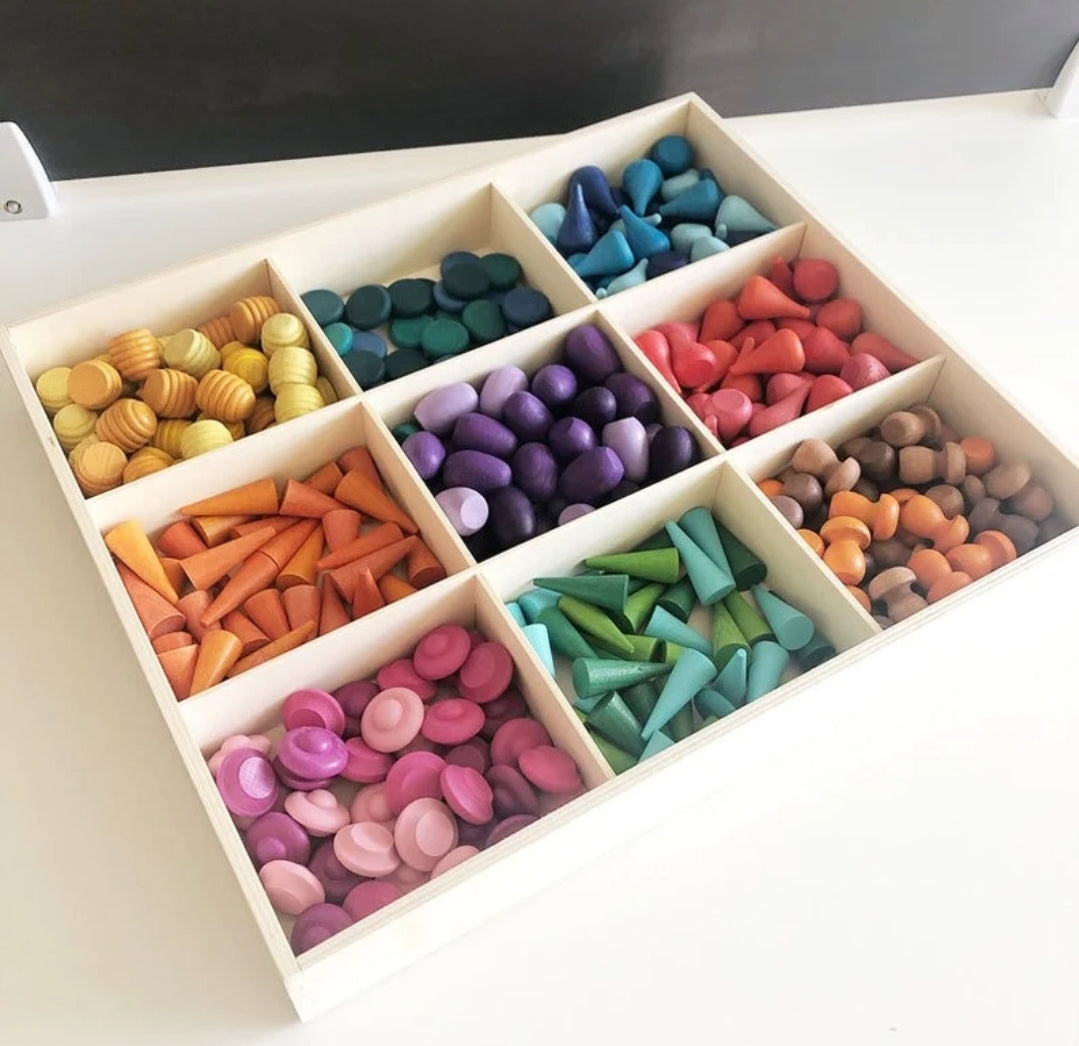Mandala Sensory Loose Parts (252 pc)