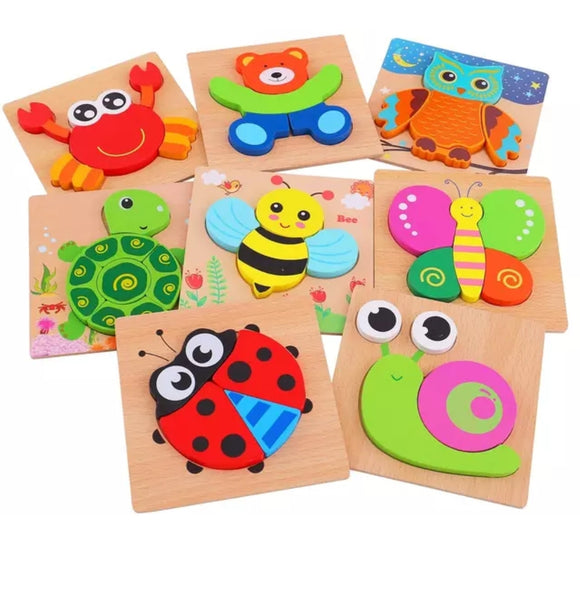 Wooden 3D Puzzle