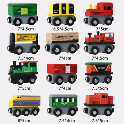 12pc Magnetic Train Track