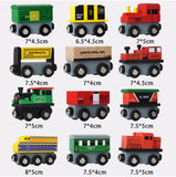 12pc Magnetic Train Track
