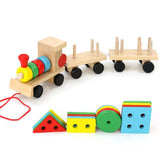 Shape train puzzle