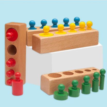 Cylinder Socket Montessori Puzzle