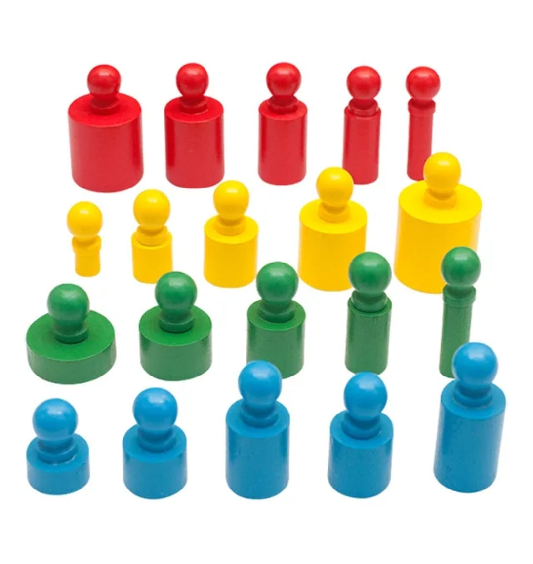 Cylinder Socket Montessori Puzzle