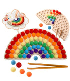 Rainbow beads- Sorting Board