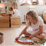 Rainbow beads- Sorting Board