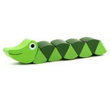 Morphing- Wooden Caterpillar/ Alligator